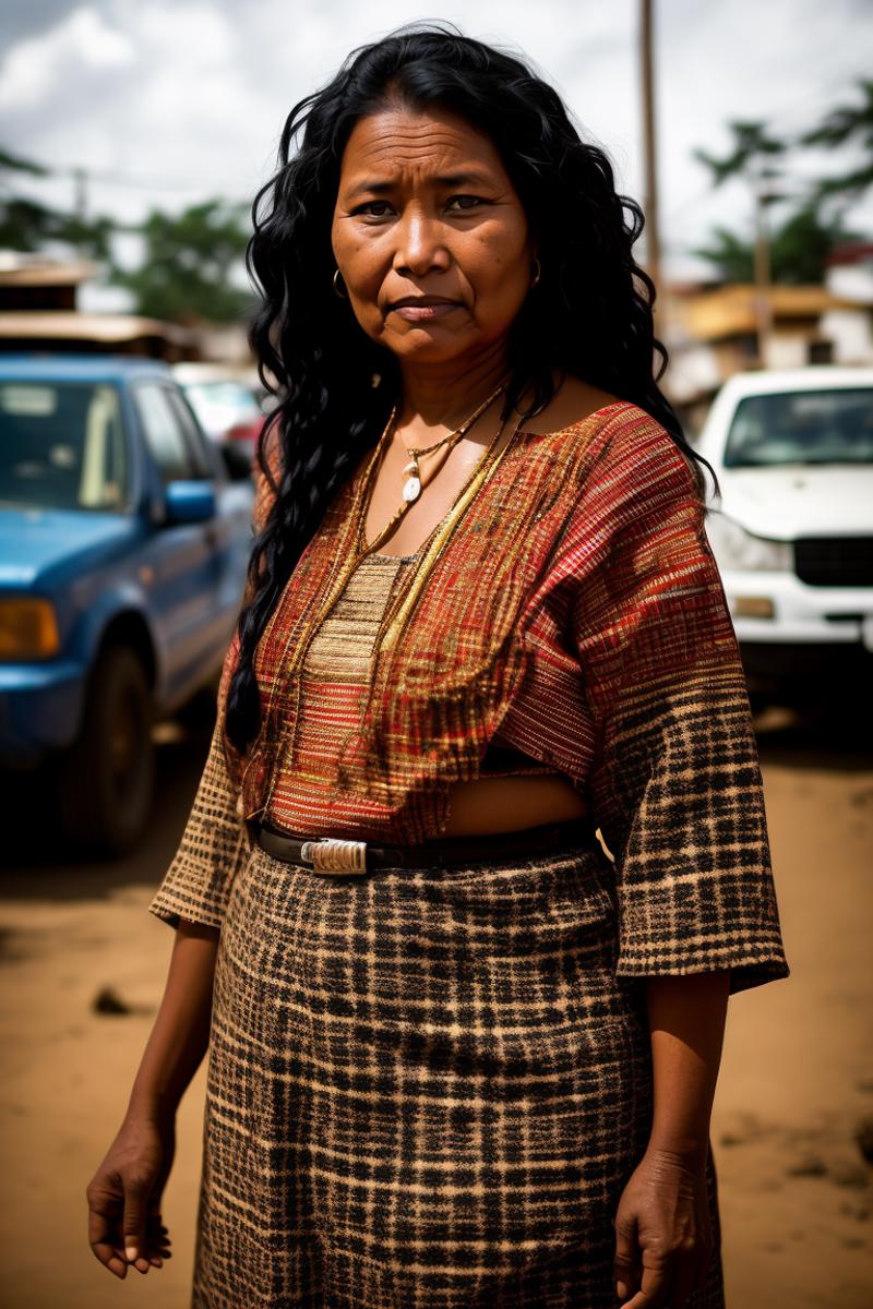 14575-3336709435-5651-Navajo woman,  Writer, on  streets Liberia city, outside City Hall, ,.png